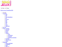 Tablet Screenshot of lemagjeuxvideo.com